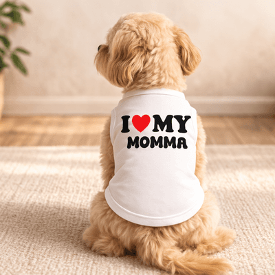 I Heart My Custom Doggie Tank